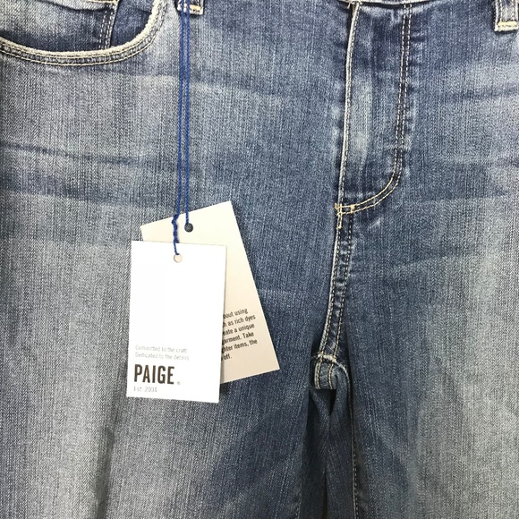 FIRM $248 Paige Verdugo Skinny Crop Wensley Jeans - Picture 2 of 5